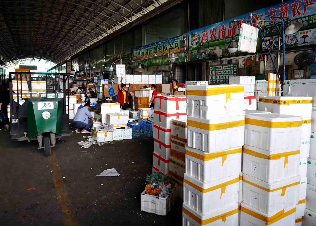 穗城市场鼎力相助，湖北农副产品畅销大湾区